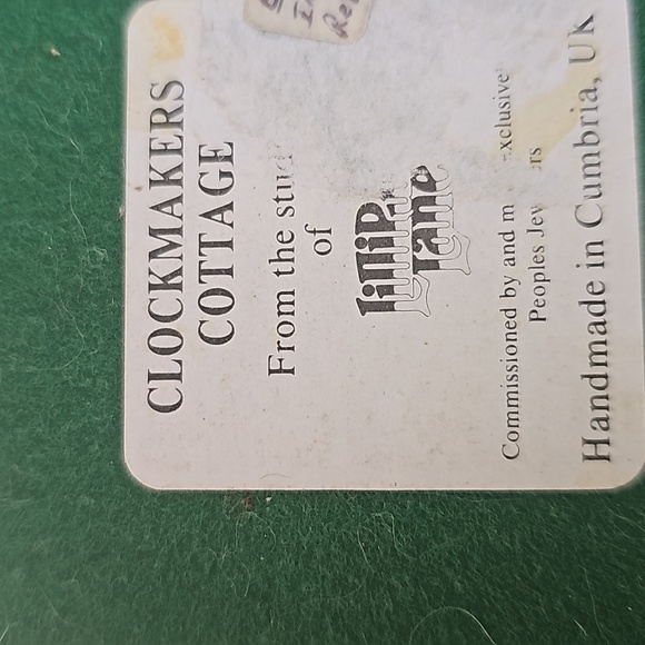 Lilliput Lane Clockmakers Cottage Collectable vintage retired decor - Picture 7 of 7